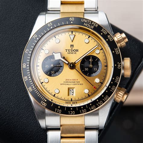 tudor chronograph two tone|tudor chronograph history.